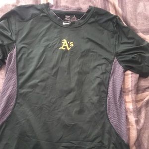 Oakland A’s authentic dri fit shirt